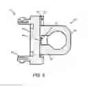 Fig. 09 - Energy chain comprising a holder for an external cable, receiving element and corresponding side plate