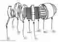 Fig. 01 - Cable gland and method and apparatus for earthing a cable