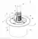 Fig. 01 - In-use water-tight coupler for an electrical floor box