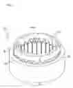 Fig. 03 - Rotary electric machine including an inner core formed of steel sheets with connected and non-connected tooth portions and manufacturing method therefor