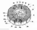 Fig. 01 - Electric motor with a clamping element