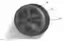 Fig. 01 - Brushless direct current motor with integrated fan