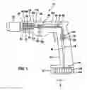 Fig. 02 - Interference suppression system, drive, and handheld power tool