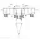Fig. 01 - Releasable lock for rear folding implement wings