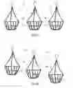 Fig. 16 - HANGING PLANTER BASKET