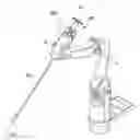 Fig. 01 - Coupling instrument drive unit and robotic surgical instrument
