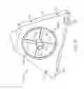 Fig. 09 - Mass efficient reaction wheel assembly systems including multi-faceted bracket structures