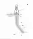 Fig. 02 - Drill bit with self-directing nozzle and method of using same
