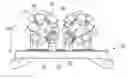 Fig. 01 - Drill pipe or product line improved rollers and movement