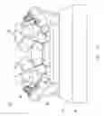 Fig. 12 - Drill pipe or product line improved rollers and movement
