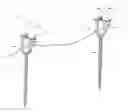 Fig. 01 - Stake for holding a decorative light