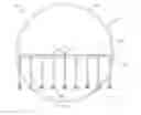 Fig. 25 - Candelabrum of hanging candles