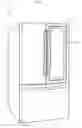 Fig. 02 - Duct structure for cooling container-space of door and refrigerator using the same