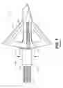Fig. 02 - Collar for a reduced diameter broadhead