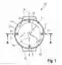 Fig. 02 - Watch glass with at least one gemstone