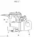 Fig. 02 - Power train including cylinder block water jacket having motor cooling port