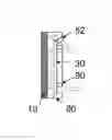 Fig. 01 - Constricted convection cooling for an electronic display