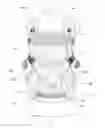 Fig. 02 - Adjustable child carrier with multiple carry orientations