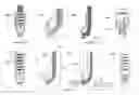 Fig. 01 - Clips and applicator for tissue closure
