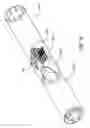 Fig. 08 - Candle filter support and plate assembly for polymer melts