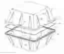 Fig. 01 - Process and apparatus for the manufacture of large volume containers with flange by plastic blow molding