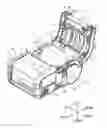 Fig. 01 - Printing device having engagement portion for suppressing disengagement of bearing from holder