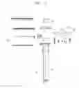 Fig. 13 - Position adjusting device of footrest for car seat