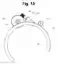 Fig. 16 - Anti-theft lock for two-wheel vehicles