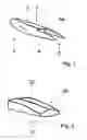 Fig. 02 - Inflatable surf board with an electric drive