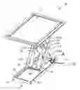 Fig. 01 - Scissors lift with height sensor system