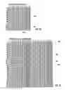 Fig. 11 - Guiding resistant forming fabric with balanced twill machine side layer