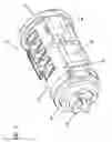 Fig. 10 - Housing for removable lock core