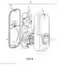 Fig. 09 - Channel gasket and plug for electromechanical lock