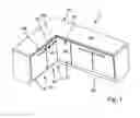 Fig. 02 - Control Device for Controlling the Movement of a Corner Cabinet Door of a Corner Cabinet