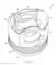 Fig. 03 - PISTON WITH MULTI-ARCUATE CROSS-SECTION AND LUBRICANT EXHAUST APERTURE