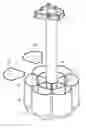 Fig. 01 - Gravity foundation for the installation of offshore wind turbines