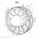 Fig. 02 - Thrust ring and rotor fan system with passive leading edge slats