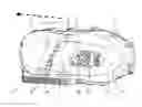 Fig. 01 - Cover structure for the transmission of a motorcycle