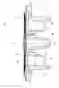 Fig. 08 - Double flame crown gas burner