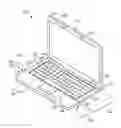Fig. 01 - Electronic device with touchpad display
