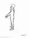 Fig. 07 - Parameterized model of 2D articulated human shape