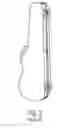 Fig. 03 - SOFT OUTER CASE FOR CARRYING TWO HARD-SHELL GUITAR CASES TOGETHER AS ONE TRAVEL ITEM