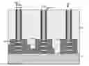 Fig. 01 - Stacked transistors with different channel widths