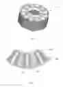 Fig. 02 - Stator having adapted tooth geometry with teeth having circumferential projections