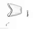 Fig. 03 - Removable Rubberized Pointe Shoe Caps For Non-Traditional Studio and Other Flooring