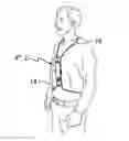 Fig. 01 - Smart retractable holster harness system for electronic devices