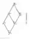 Fig. 02 - Foldable bed frame with asymmetrically arranged supporting legs