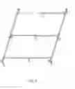 Fig. 06 - Foldable bed frame with asymmetrically arranged supporting legs