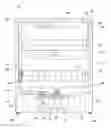 Fig. 01 - Dishwasher leveling assembly
