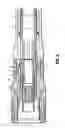 Fig. 09 - Stapling device with self-releasing knife carrier pusher